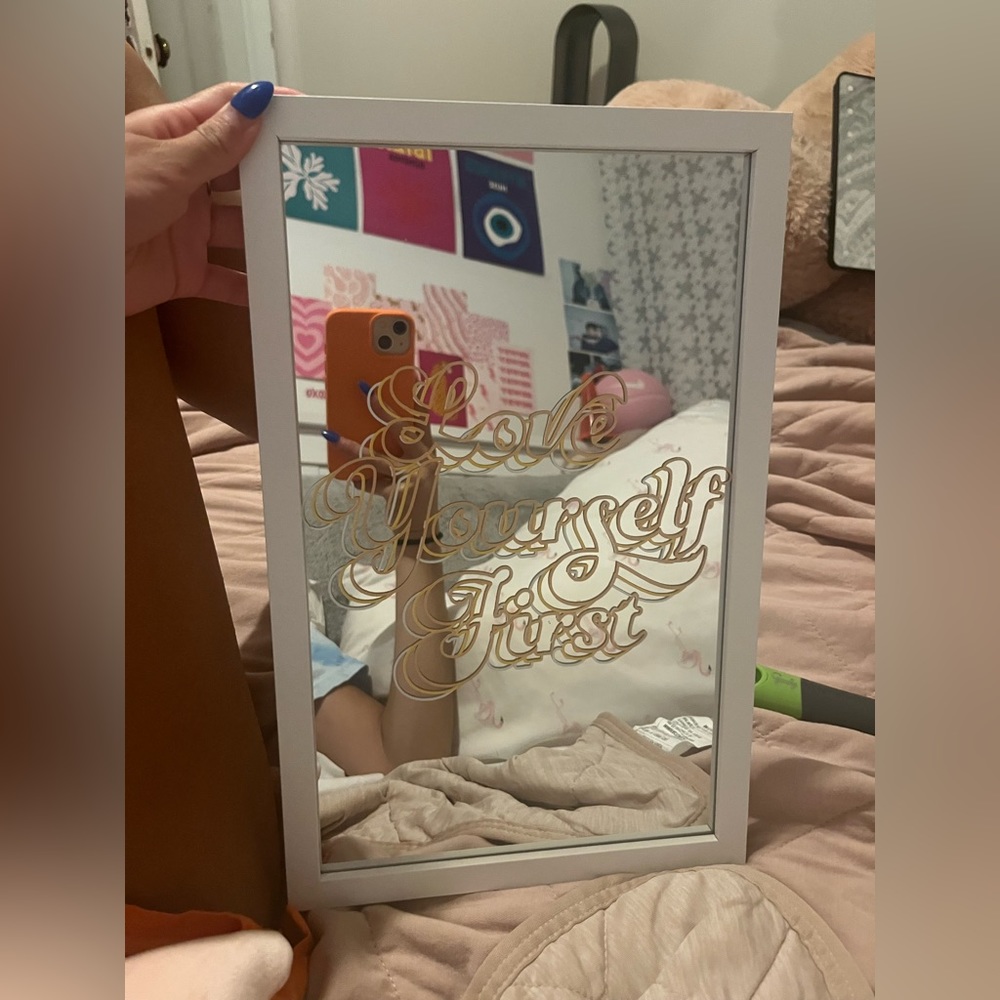 Love yourself mirror